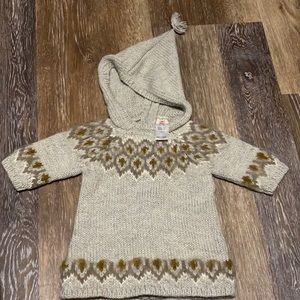 Bonpoint Sweater Dress size 3 (m). 100% baby alpaca